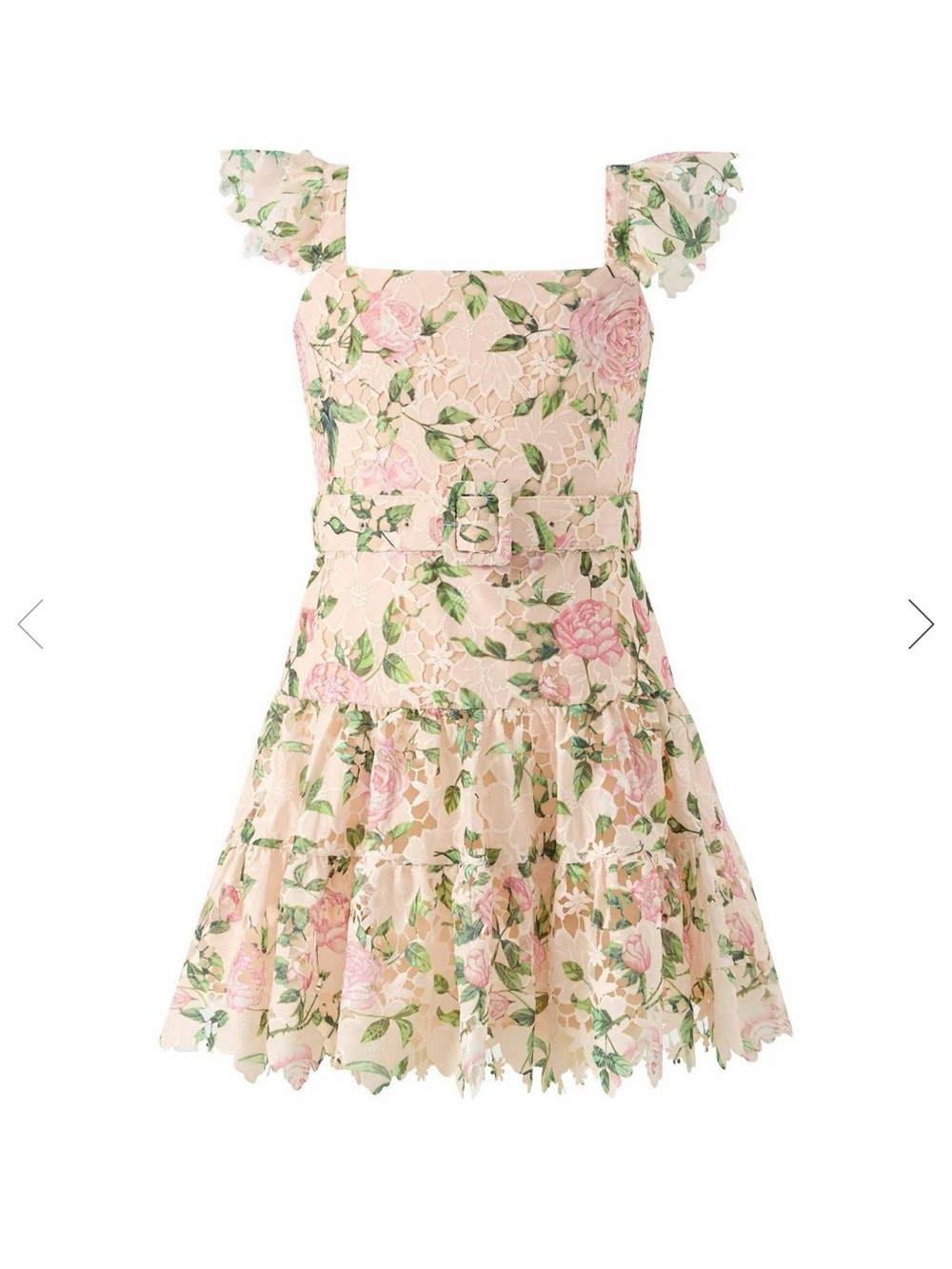 Marlo kids Leonora Embroidered Mini Dress NWT